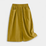 Midi suknja vintage stilu
