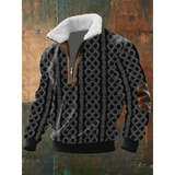 János - Magas nyakú fleece pulóver