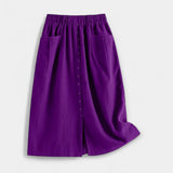 Midi suknja vintage stilu