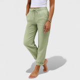 Klara - lanene Stretch Hlače