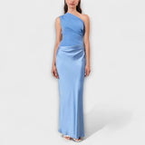 Elegantna maxi haljina s jednim ramenom