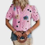 Emily - Moderna bluzica s V-izrezom