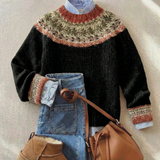 Eleanor | Nasljedni Nordic Pleteni Pulover
