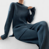 Albertina – 2-dijelni Cosy set od rebrastog pletenog materijala