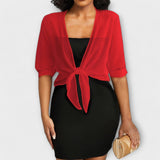 Olivia - Bluza s otvorenim prednjim panelom