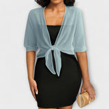 Olivia - Bluza s otvorenim prednjim panelom