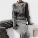 Albertina – 2-dijelni Cosy set od rebrastog pletenog materijala