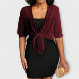 Olivia - Bluza s otvorenim prednjim panelom