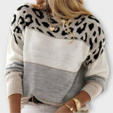 Shayana - Pulover s uzorkom leoparda