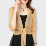 Olivia - Bluza s otvorenim prednjim panelom