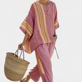 Lorena - Boho Set od Platna i Bambusa