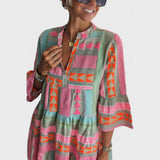 Alena - Šarena Boho Haljina
