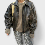 Chandra - Vintage traperice s leopardskim uzorkom