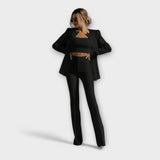 Selina - Stylish 3-Piece Set (Blazer, Top, Pants)