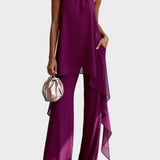 Viola - Elegantan Halter Set s Hlačama