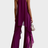 Viola - Elegantan Halter Set s Hlačama