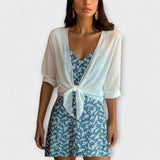 Olivia - Bluza s otvorenim prednjim panelom