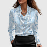 Adela – Elegantna bluza s efektom svile