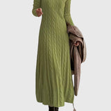 Vanessa - Elegantna Pletena Maxi Haljina