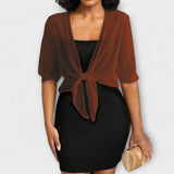Olivia - Bluza s otvorenim prednjim panelom