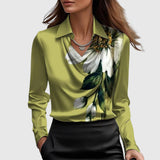 Adela – Elegantna bluza s efektom svile