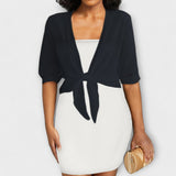 Olivia - Bluza s otvorenim prednjim panelom
