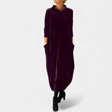 DEBORAH - VELUR ELEGANTNA MAXI HALJINA